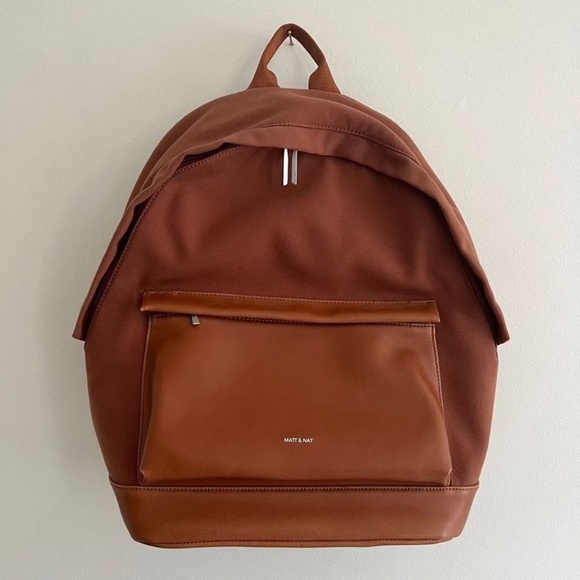 Matt & Nat BALILG Large Vegan Backpack Canvas - Picture 2 of 8